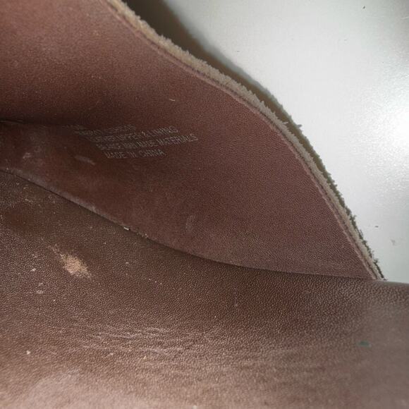 Kork-Ease Kerin Suede Leather Wedge Sandals Casual Vacation Taupe Sz 10 - Picture 9 of 9